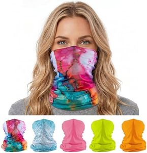 S A Company 5-Pack UV Face Shield | UV 30+ Multipurpose Neck Gaiter Balaclava for Adults