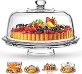 European Cake Stand with Dome (6-in