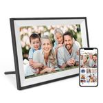Digital Picture Frame 10.1 Inch WiFi Digital Photo Frame Electronic with 1280x800 HD IPS Touch Screen, 32GB Memory, Auto-Rotate, Wall Mountable, Share Photos/Videos Instantly via aimor App Anywhere