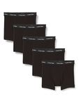 Calvin Klein Men's Trunk 5Pk, BLACK W. BLACK WB, M