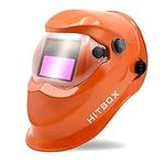 HITBOX Welding Helmet Solar Powered