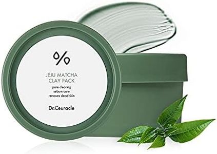 Dr.Ceuracle Jeju Island Matcha Clay PackㅣKorean Facial Mask Purifying PoreㅣRemoves Blackheads, Detoxifying, CleansingㅣGreen Tea Mud Mask Tightening for Youthful & Hydrating Skinㅣleegeehaam