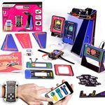 Avishkaar Coder's Starter Kit, 5-in-1 DIY Programmable Electronics Kit for Kids aged 10 to 14, Build & Code your own Smart Gadgets, Controlled with Mobile App & Desktop Software,Learning & Educational