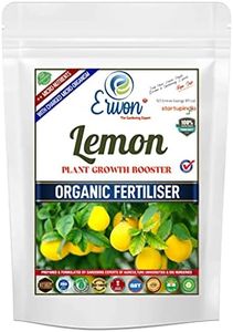 Erwon® Lemon Plant Growth Booster, Premium Essential Powerful Organic Fertilizer for Overall increase of Lemon Plants, with Charged Micro-organism and ++ Micronutrients. (200 gm)