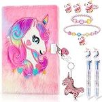 Unicorn Diary for Girls with Lock a