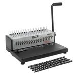 RAYSON Comb Binding Machine, 21-Hole, 200-Sheet Binding, SD-1501A21