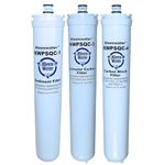 KleenWater Replacement Cartridges for Water Factory SQC4 System, 3M 3MRO401 and Water Factory 47-55702G2, 47-55704G2, 47-55710G2, Set of 3, Made in USA