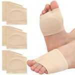 Metatarsal Pads for Foot Pain Relief, 3 Pairs, Gel Ball of Foot Cushions