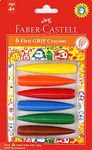 Faber-Castell Kindergarten Grip Crayons - Pack of 6 (Assorted)