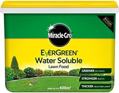 2kg Water Soluble Lawn Food - Rapid Growth Growth Formula for New lawns or Patches - Super Patch Grass Seed mix- Thicken Burnt or Dry Lawns - Fast Growing, Fresh Green Lawn Care