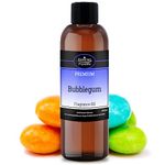 Bubblegum Fragrance Oil, Fragrance Oils for Diffuser, Pure Scented Fragrance Oils for Making Candle, Soap, Bath Bombs, Oil Burners, Skin & Hair Care, Wax Melts - Vegan Friendly, UK Made - 100ML