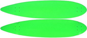 Moose Longboard 9" x 43" Pintail Deck Green