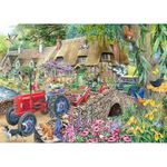 The House of Puzzles - Hold On Tight Jigsaw - 1000 Piece Jigsaws For Adults, Artist Illustrated, Scenic Landscape, Deluxe Puzzle Gifts