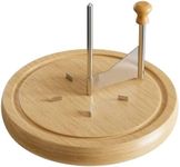 Epekkr Cheese Curler, Girolle Cheese Shaver, Tête de Moine Cheese Cutter, Stainless Steel & Wood