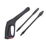 BEARFORCE High Pressure Water Spray Gun Wand Jet Nozzle Tips Compatible with Some of Black Decker Portland Husky Pulsar Electric Pressure Washers (B. Water Spraying Gun+Jet Lance+Turbo Lance)