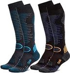Merino Wool Ski Socks Mens Womens 2