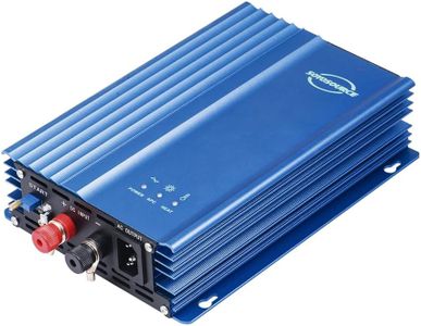 Jadeshay Onduleur, Onduleur Solaire 500W MPPT Grille Cravate Micro Onduleur Décharge de Batterie Réglable pour Panneaux Solaires PV AC220V, 500W12V