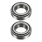 uxcell LM67048/LM67010 Tapered Roller Bearing Cone and Cup Set 1.25" Bore 2.328" O.D. 0.66" Width 2pcs