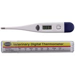 Digital Vets Thermometer For Pet Owners of Dogs Cats Horses Animals With FREE Veterinary Hobday's Spec Chart