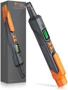 Neoteck Détecteur de Fuites de Gaz Naturel avec Alarme Sonore Visuelle Analyseur de Combustion Portable Localiser Les Fuites de Monoxyde Carbone Méthane CO2 pour Camping Car Maison - Gris