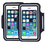 [2 pack]Premium Running iPhone 6S 6 (4.7") iPhone 6S plus(5.5")Sports armand,iPhone 5/5C/5S 4, 4S samsung Galaxy S3, S4 s5 s6 s7, Water Resistant Proof Key HolderID Credit Card Money Holder