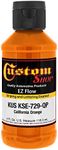 Custom Shop KSE729-QP California Orange - EZ Flow Pinstripe & Lettering Enamel Paint - 4 Ounce