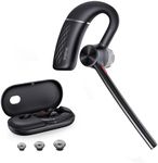 Yealink Bluetooth Headset BH71,Wireless Bluetooth Earpiece with 4 Noise Canceling Microphones,Teams&Zoom Certified,Mute Function,Connect to PC Cell Phone iPhone Android Driving Business Office