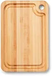 John Boos Boos Block Prestige Series Large Reversible Wood Cutting Board, 1.25-Inch Thickness, 18" x 12" x 1 1/4", Maple
