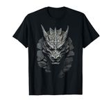 Dragon Stones Animal Illustration Art Graphic Dragon T-Shirt