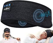 MUSICOZY Sleep Headphones Wireless Bluetooth 5.2 Sports Headband Headphones with HD Stereo Speakers Unique Gifts Cool Gadgets Perfect for Sleeping Workout Jogging Yoga Insomnia Air Travel Gifts