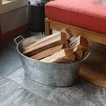 New Mark Impex Storage Farm tub Design, a Thousand uses! Reminiscent of Cows and General Stores, These tubs can Even Bring a Rustic Charm to The Most Urban Gardens. Made of Galvanized Steel,