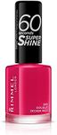 Rimmel London 60 Seconds Super Shine Nail Polish 8 ml, 310 Double Decker Red