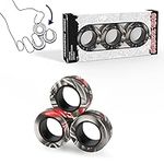 3PCS Magnetic Rings Fidget Toy Set,