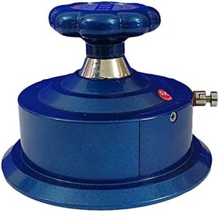 Micron Fabric Sampler Cutter, High Precision 100 Sqcm Round Cloth Sample Disk Cutter, Fabric Weight Cutter,Textile Fabric GSM Sampling for Cloth Device Weight Instrument Sampler Paper Cutting (Blue)