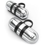 Synergee 4lb Set Cardio Hand Weights. Stainless Steel Hand Weights. Dumbbell Set.