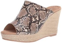 CL by Chinese Laundry Women's Billions Wedge Sandal, Beige, 6 UK