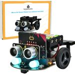 KEYESTUDIO Microbit Ultimate Easy Plug Starter Kit for BBC Micro:bit STEM Blocks Coding, 33 Projects Tutorial Guide(PDF)| 21 Electronics Modules with RJ11 Interface for Adults Kids Easy to Learn