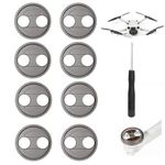 Sinyutia for DJI Mini 4 Pro Motor Protective Caps Covers, 8pcs Drone Motor Dust Covers Case Mounts for DJI Mini 4 Pro Accessories for DJI Mini 3 Pro Accessories