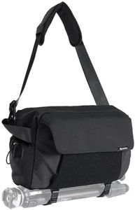 ULANZI BP11 8L Camera Sling Bag with Tripod Holder for Men Women, Lightweight Splash-Proof DSLR/Mirrorless Anti-Theft Crossbody Bag for Travel Hiking Photography Customizable Front Pocket Camera Bag