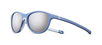 Julbo Nollie Kids Sunglasses, Blue/Light Blue Frame - Smoke Lens w/Silver Mirror