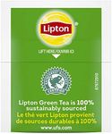 Lipton Green Enveloped Hot Tea Bags 100% Natural, Made with Tea Leaves Sourced from Rainforest Alliance Certified Farms, 100 Count, Pack of 5