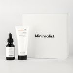 Minimalist Brightening & SPF Skincare Gift Set | Premium Gift Kit for Women & Men | Serum & Sunscreen Combo