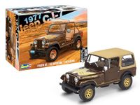 Revell Level 5 Model Kit 1977 Jeep CJ-7 2-in-1 Kit 1/24 Scale Model