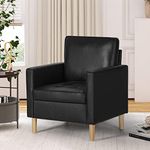 Black Leather Club Chair