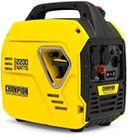 Champion Power Equipment 92001i 2200 Watt Petrol Portable Inverter Generator - 240V, 79cc Engine, 4.0L - The Mighty Atom - Super Lightweight, True Sine Wave, EZ Start, Ultra Quiet