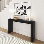 Modern Rounded Console Table (56in 