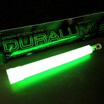 Emergency Glow Sticks - 6 Inch 12 Hour Long Lasting Military Grade Glow Sticks - Bulk Box of 50 (Green)