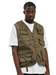 Brandit Hunting Vest, Olive, XXL