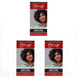 Pin Up End Curl At Home Perm Kit, End Curl Perm Kit for Small Sections of Hair such as Fringe, Ends or Top Layer, Protein Rich for Soft and Shiny Hair, Suitable for All Hair Types, 130ml Trio Pack