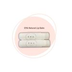 EMA Natural Lip Balm Tube | Handmade Lip Balm for Sensitive Lips | Set of 2 | Made of Coconut Oil